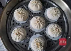 Illustration of how to make spicy tender tofu buns 11