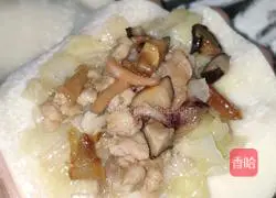 Illustration of how to make dumpling fillings 3 