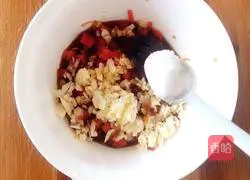 Illustration of how to make cold okra 6