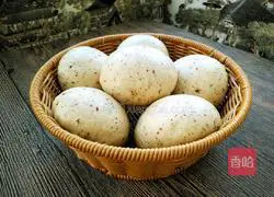 Illustration of how to make red date steamed buns 14