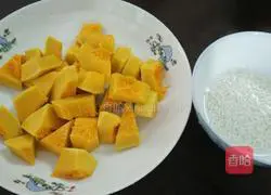 Illustration of how to make pumpkin soup 1