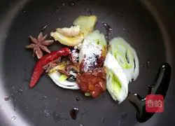 Illustration of braised pork ribs 2