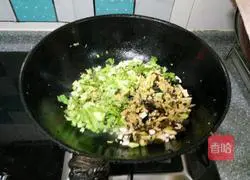 Illustration of how to make vegetarian steamed buns 6