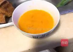 Illustration of how to make tomato and egg soup 2