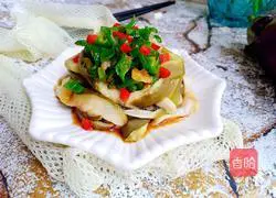 Illustration of how to make hand-shredded eggplant cold salad 9