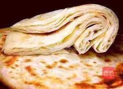 Illustration of making Shandong pancakes 14