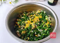 Illustration of how to bake a leek box 4