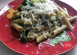 Homemade basil sauce pasta is delicious and delicious Cheap recipe illustration 7