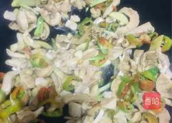 Illustration of how to make fried river clams with pepper 19