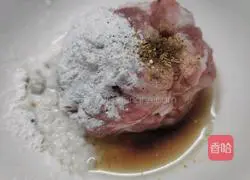 Illustration of homemade nutritious breakfast potato meatloaf 6