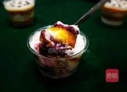 Purple Sweet Potato Pumpkin Yogurt Cup Recipe Illustration 17