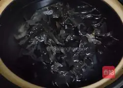 Black fungus and egg soup Practice illustration 2