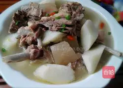 Illustration of how to make sour radish and duck soup 8