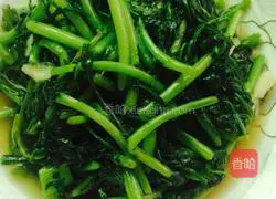 Garlic Chrysanthemum Recipe Illustration 5