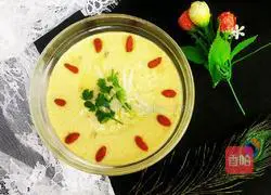 Illustration of how to make whitebait steamed eggs 8