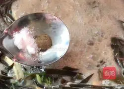 Illustration of how to make kelp and dried bean soup 12