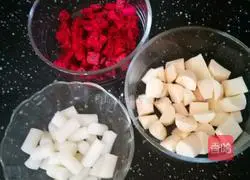 Illustration of how to make fruity rice cake soup 2