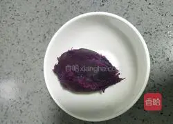 Illustration of how to make red bean and purple sweet potato buns 2