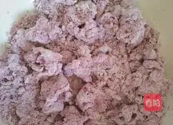 Illustration of how to make purple sweet potato buns 3