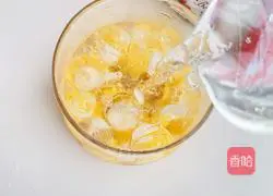 Pineapple Raspberry Soda Ice Drink Recipe Illustration 7
