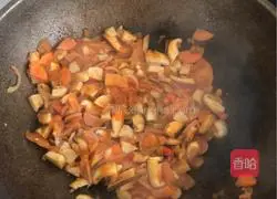 tomatoes Illustration of how to make pasta 7