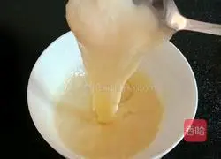 Illustration of how to make pomfret egg yolk noodles (baby food supplement) 5