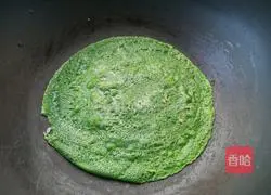 Illustration of how to make spinach pancakes 6