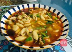 Illustration of how to make mutton braised buckwheat noodles 5