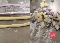 Illustration of how to make sweet red date and double-color dumpling soup 6