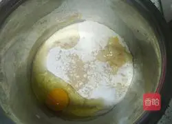 Illustration of how to make butter hand-torn bread 1