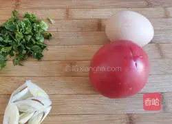 Illustration of how to make tomato and egg noodles 2