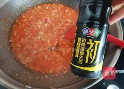 tomato Illustration of how to make spaghetti with meat sauce 12