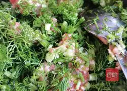 Illustration of how to make fennel and pork dumplings 5