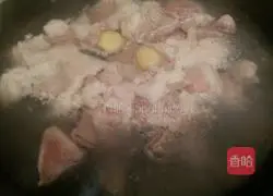 Illustration of how to make mutton noodles 2