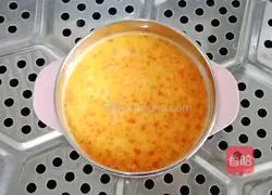 Illustration of how to make iron-supplemented rice custard (baby food supplement) 8