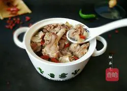 Illustration of how to make stewed old duck soup 9