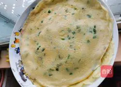 Illustration of how to make fragrant scallion pancakes 9