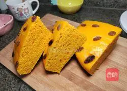 Illustration of how to make old pumpkin evaporated cake (one egg, one bowl of noodles) 13