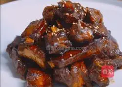 Illustration of how to make plum small ribs 11 if you want to eat too much