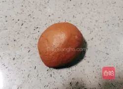 Illustration of how to make cocoa taro mud shell buns 7