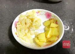 Illustration of how to make fried beans and meat 2