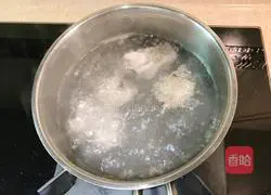 Illustration of how to make braised pork ribs with snowdrops 4