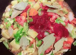 Illustration of borscht recipe 9