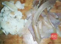 Illustration of how to make three-color pig skin jelly 2