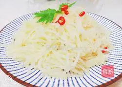 Illustration of how to make cold kohlrabi 7