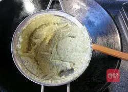 Illustration of how to make mung bean paste 5