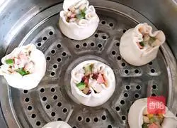 Illustration of how to make siomai 10