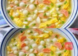 Incomparably delicious fat-reduced mushroom and egg soup recipe 4