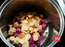 Illustration of making double sweet potato syrup 3