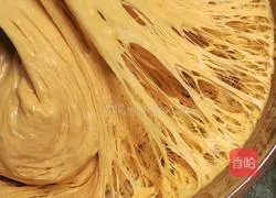 Illustration of how to make old pumpkin evaporated cake (one egg, one bowl of noodles) 7